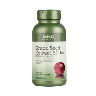 GNC葡萄籽精华花青素葡萄籽