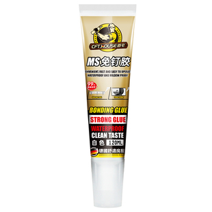 免钉胶强力胶墙面粘贴墙胶免打孔木工专用瓷砖踢脚线透明玻璃胶水