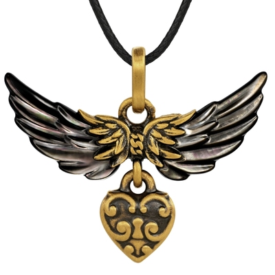 周大福monologue复古黄金吊坠