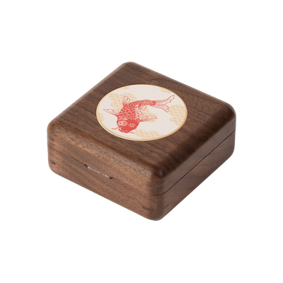 梵瀚黑胡桃木手镯盒收纳可定制