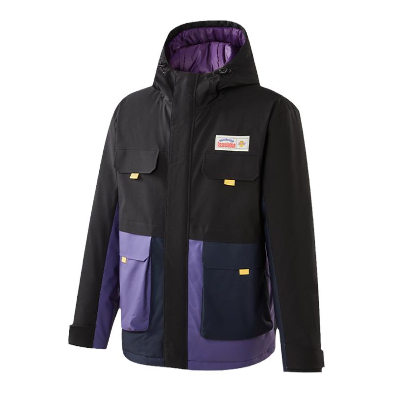NBA连帽短款羽绒服秋冬新品