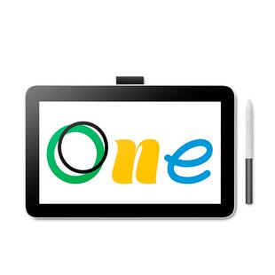 Wacom One DTC121数位屏手绘屏高清绘图屏简易装PS全贴合免驱动
