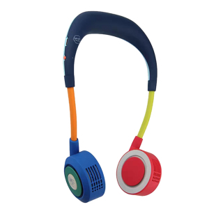 日本WFAN无叶挂脖风扇小型挂脖子便携式户外清凉随身儿童成人风扇