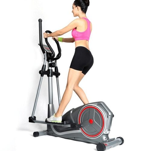 厂家批发椭圆机家用健身器材小型室内静音跑步锻炼运动磁阻漫步机
