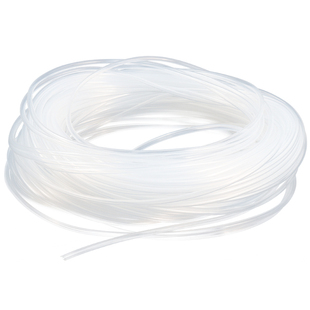 透明硅胶管【小号】毛细管透明软管0.5mm/1/2/3细硅胶管耐高温管