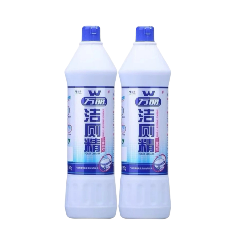 浪奇万丽洁厕精双支装除尿垢黄渍马桶清洁剂/洁厕剂