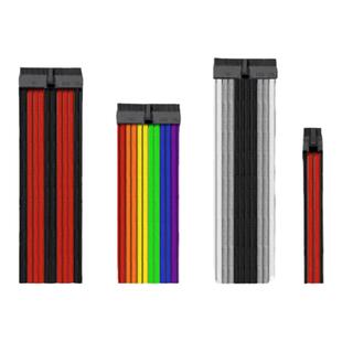 EVGA GM G+电源ATX SFX电源定制模组线ITX小机箱硅胶镀银编织线