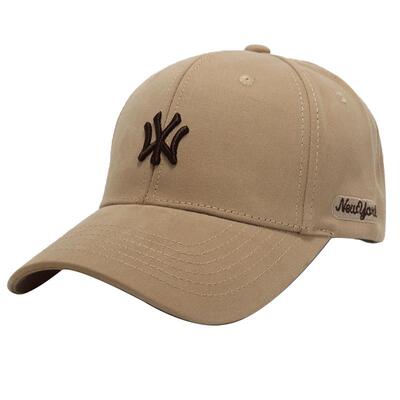 户外运动棒球帽硬顶小头字母刺绣