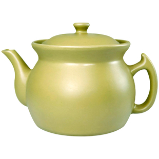 平底煎药壶传统青釉中药砂锅家用电陶炉明火燃气熬药罐陶土中医壶