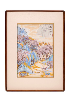 桃李满天下挂画送老师送领导