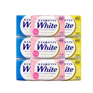 日本原装进口花王香皂沐浴洁面洗澡皂香味持久清香型玫瑰牛奶130g