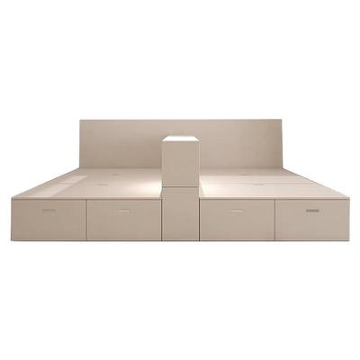 互不干扰双人床一房变两房隔断床儿童床子母床男孩女孩分隔床定制