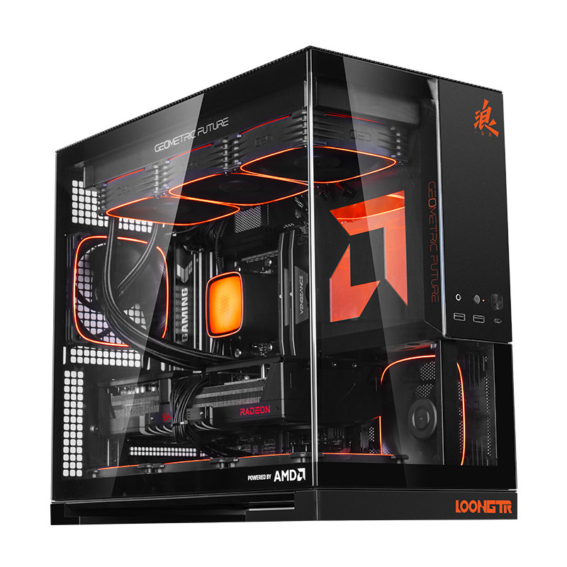 浪AMD锐龙7 9800X3D/RTX5070/RTX5070Ti/RTX5080游戏diy整机电脑主机套件CSGO战地