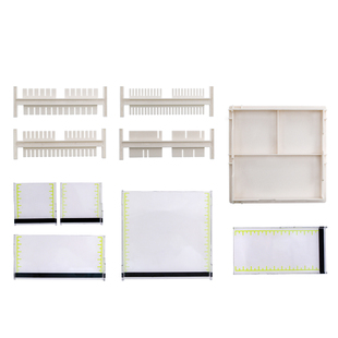 通用天能/六一电泳槽 制胶器 凝胶托盘 制胶梳国产水平电泳槽配件