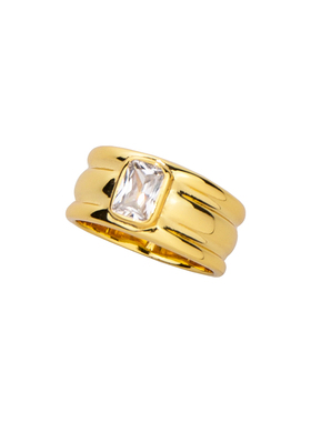 原创设计风14k金高级感宝石戒指