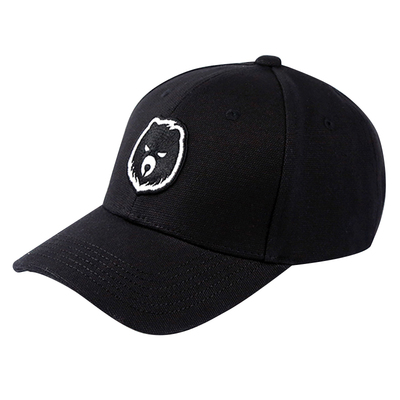 愤怒熊熊时尚棒球帽logo两弯檐帽