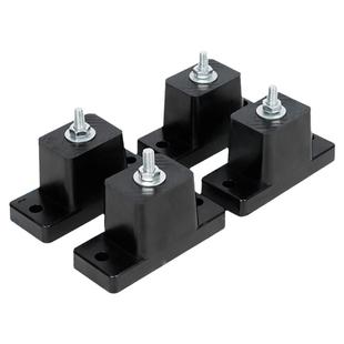 空调外机减震垫降噪隔音支架加厚橡胶底座静音防震消音垫脚垫托架