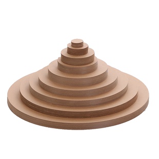 硬质牛皮纸圆形贺卡 标签手绘DIY绘画空白手工涂鸦留言纸卡片彩铅