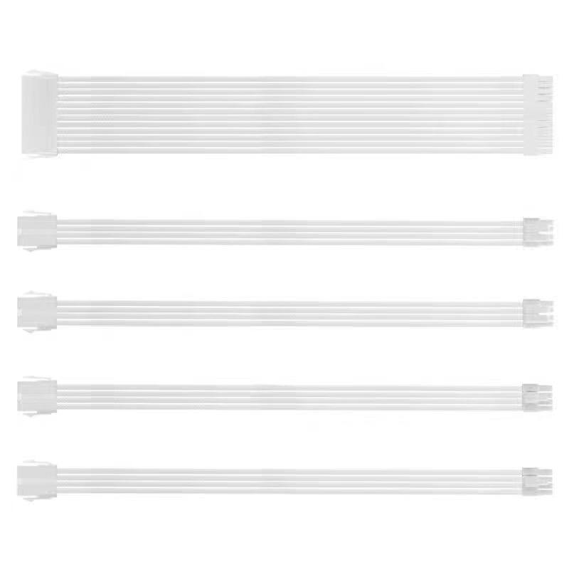 模组电源延长线套装包网编织线主板显卡atx/pcie/cpu可DIY