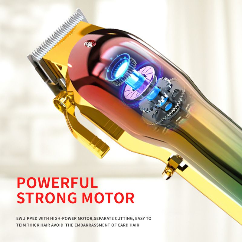 厂家直销家用电动理发器雕刻金属剪头推子电动推感电油理发现货剪