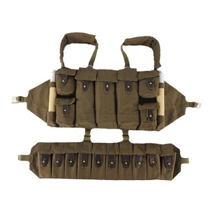 冷战授权 复刻苏联俄罗斯Lifchik战术背心苏军R22胸挂56冲携行具