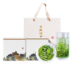 日照绿茶礼盒装2025新茶春茶特级板栗香袋装自己喝特产官方旗舰店