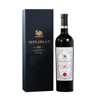 【礼盒装】天鹅庄外交家30干红赤霞珠葡萄酒澳洲原瓶进口红酒整箱