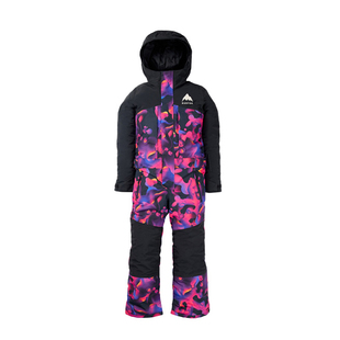 美国BURTON伯顿新款单板双板儿童青少连体滑雪服防风防水保暖现货