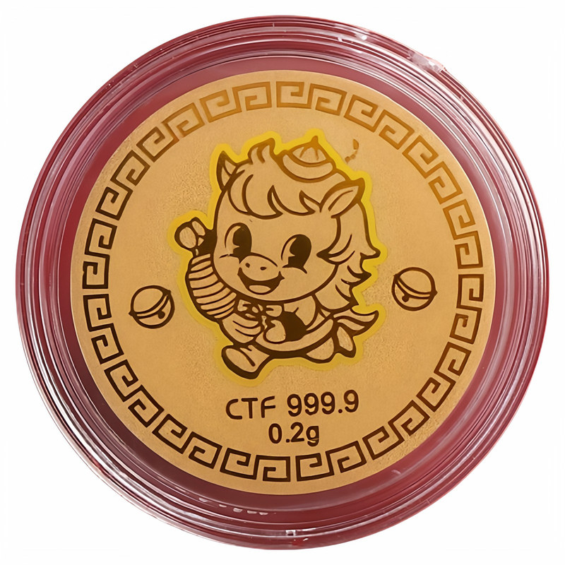 周家马年金碧足金汽车挂件红包中国结包包挂饰压岁钱新年红包礼物