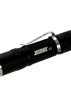 JAXMAN E3 AA 小手电筒 日亚高显色LED便携一次性5号电池小手电筒