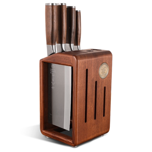 十八子作刀具厨房套装组合全套厨具不锈钢家用菜刀砧板菜板二合一