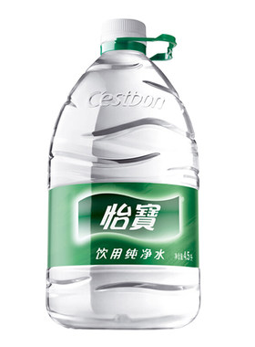 怡宝饮用纯净水4.5L*4桶