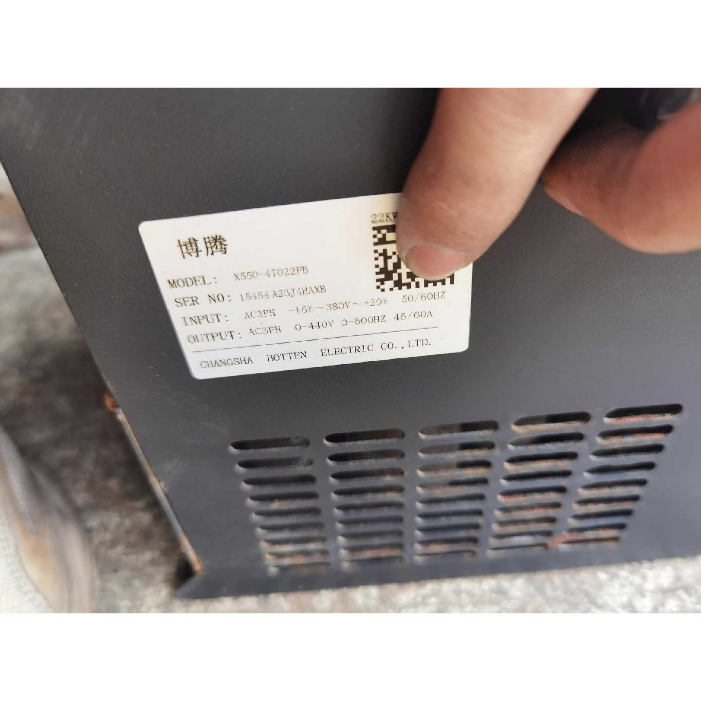议价博腾X550变频器22KW