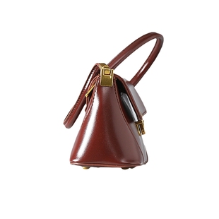 【啊啊啊啊，好看！】女士复古文艺古着 腋下法棍包单件PU新款潮