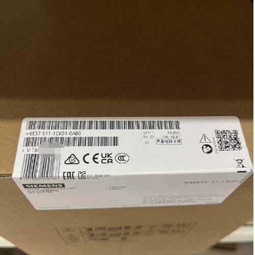 议价紧凑型CPU全新现货6ES7511-1CK01-0AB0西门子15121C-1PN原装