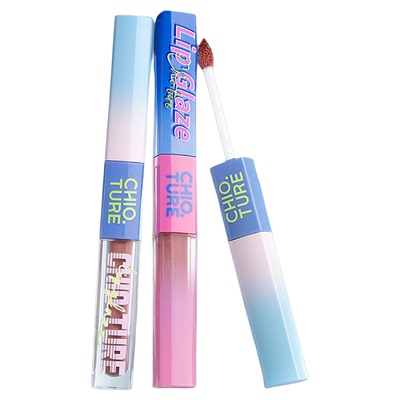 稚优泉双头唇釉镜面水光透明