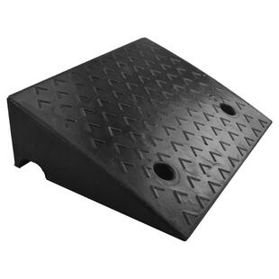 橡塑路沿坡马路牙子三角垫道路汽车上坡垫台阶斜坡垫爬坡垫定位器