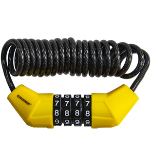 伊诺德EROADE头盔锁密码锁自行车迷你钢丝锁婴儿推车童车防盗行李