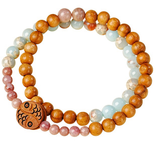 宫里上新桃木手串女款天然木质冷门文玩手链转运珠三八妇女节礼物