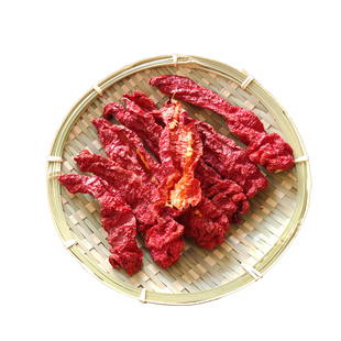 新疆辣皮子焉耆厚肉干红辣椒猪大肠螺丝椒炒菜拌面微辣微甜商用