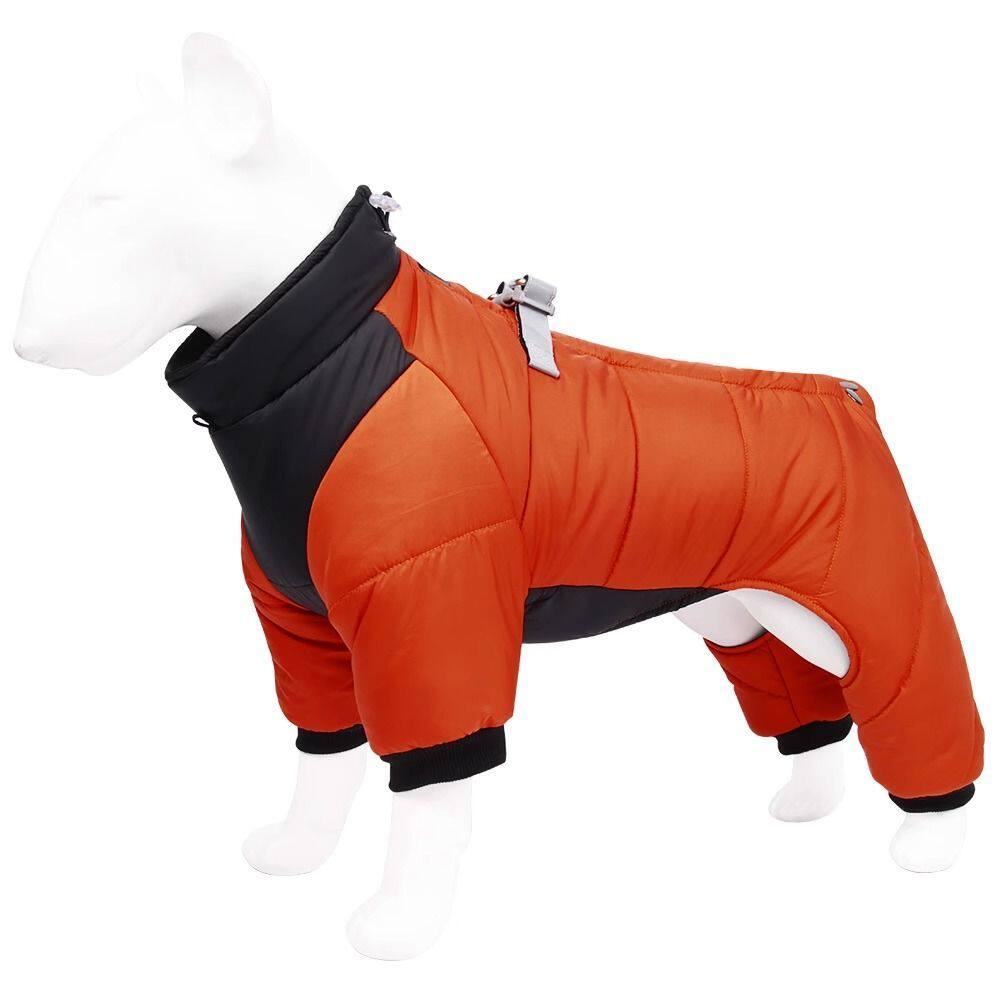 狗狗衣服冬季冬装保暖羽绒四脚棉衣中小型犬比熊泰迪柴犬狗衣服厚