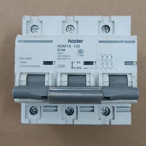 在线议价正品拆机良信NDM1A-125 3P D100A空气开关
