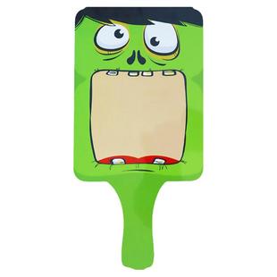 小怪兽发言牌手持答题板抢答举手牌pvc手举小学英语课堂游戏教具