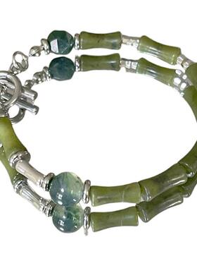 原创设计女中古风国风竹节手串