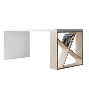 北欧白色实木会议桌长桌简约现代烤漆办公桌创意书桌长方形工作台