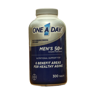 现货美国直购Bayer拜耳one a day银片中老年男性复合维生素300粒