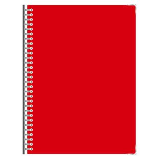 【专利产品】2本装*A4软皮面可拆卸活页本B5记事本文具A5学生读书笔记方格本网格本康奈尔高效笔记空白本定制