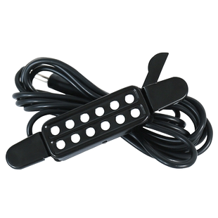 高保真民谣吉他拾音器免开孔音孔木吉他拾音器自带3米连接线包邮