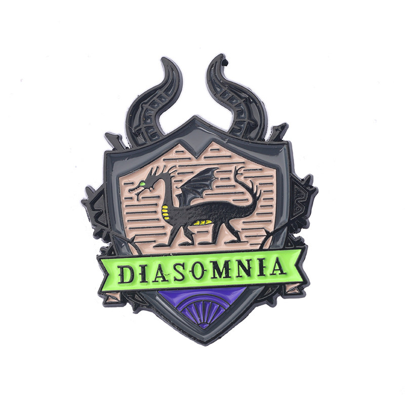扭曲仙境Diasomnia黑龙标志徽章
