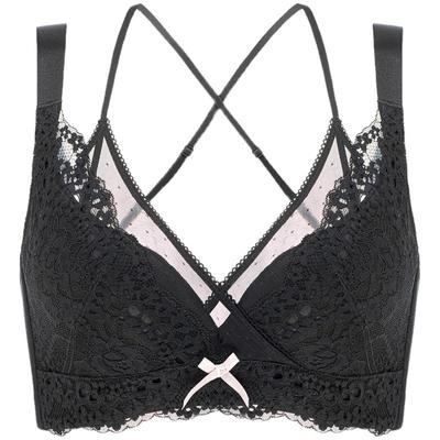 月色美背薄款大码蕾丝性感内衣